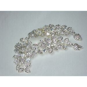 Rhinestone Hair Comb Headband Tiara Prom  Bridal Crown Party Birthday Hairpiece